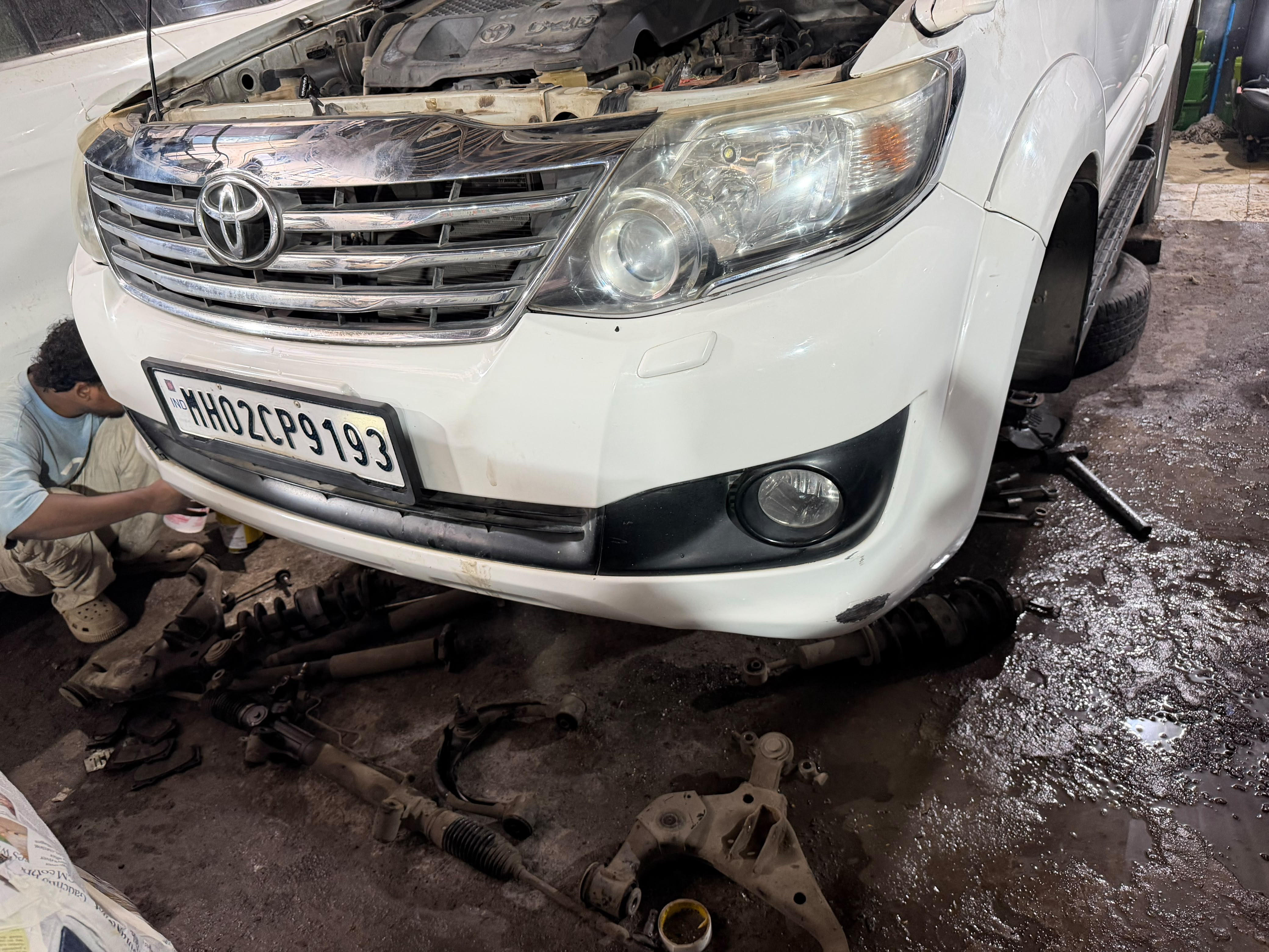 KM Motor Works workshop