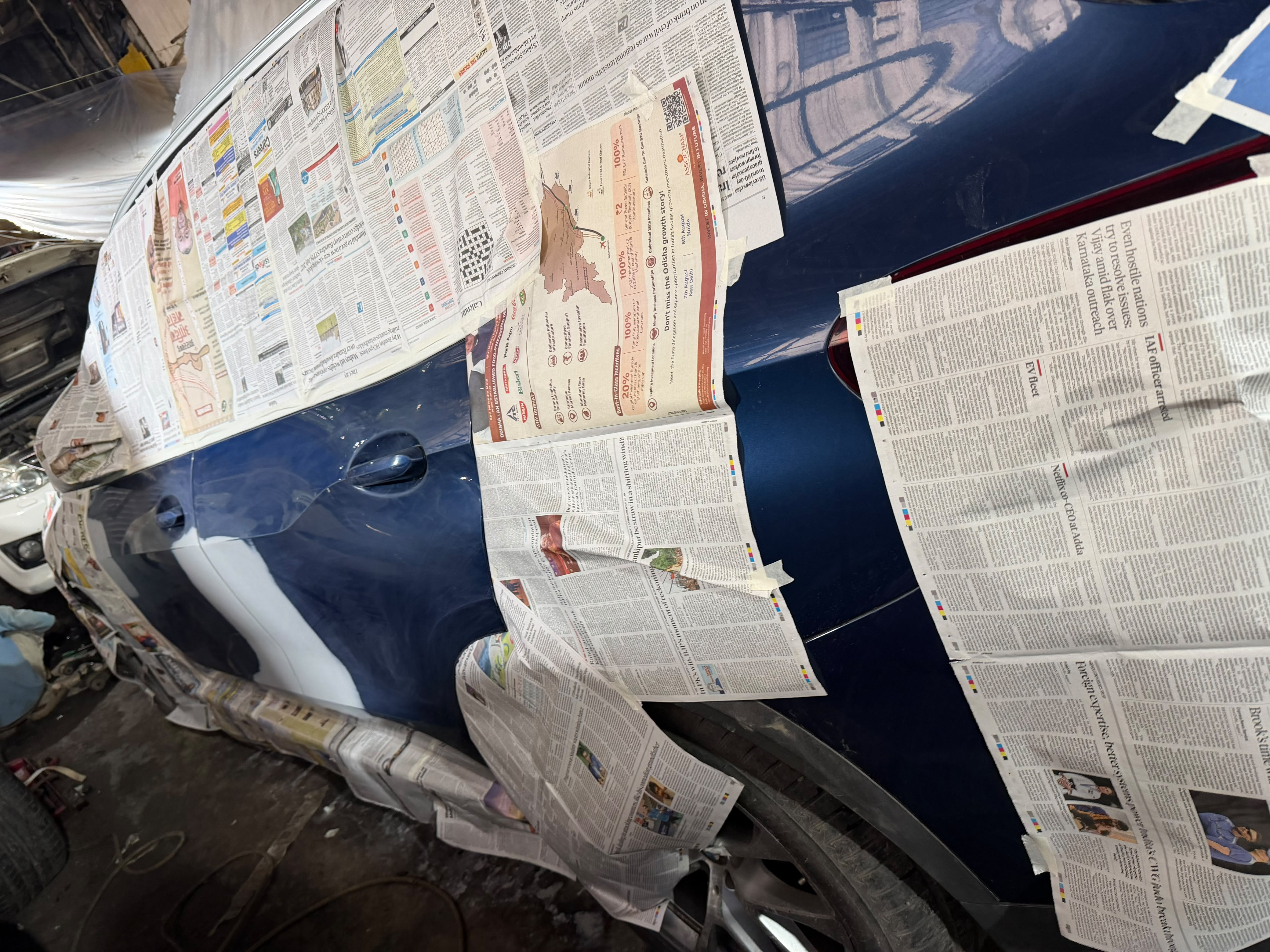 KM Motor Works workshop