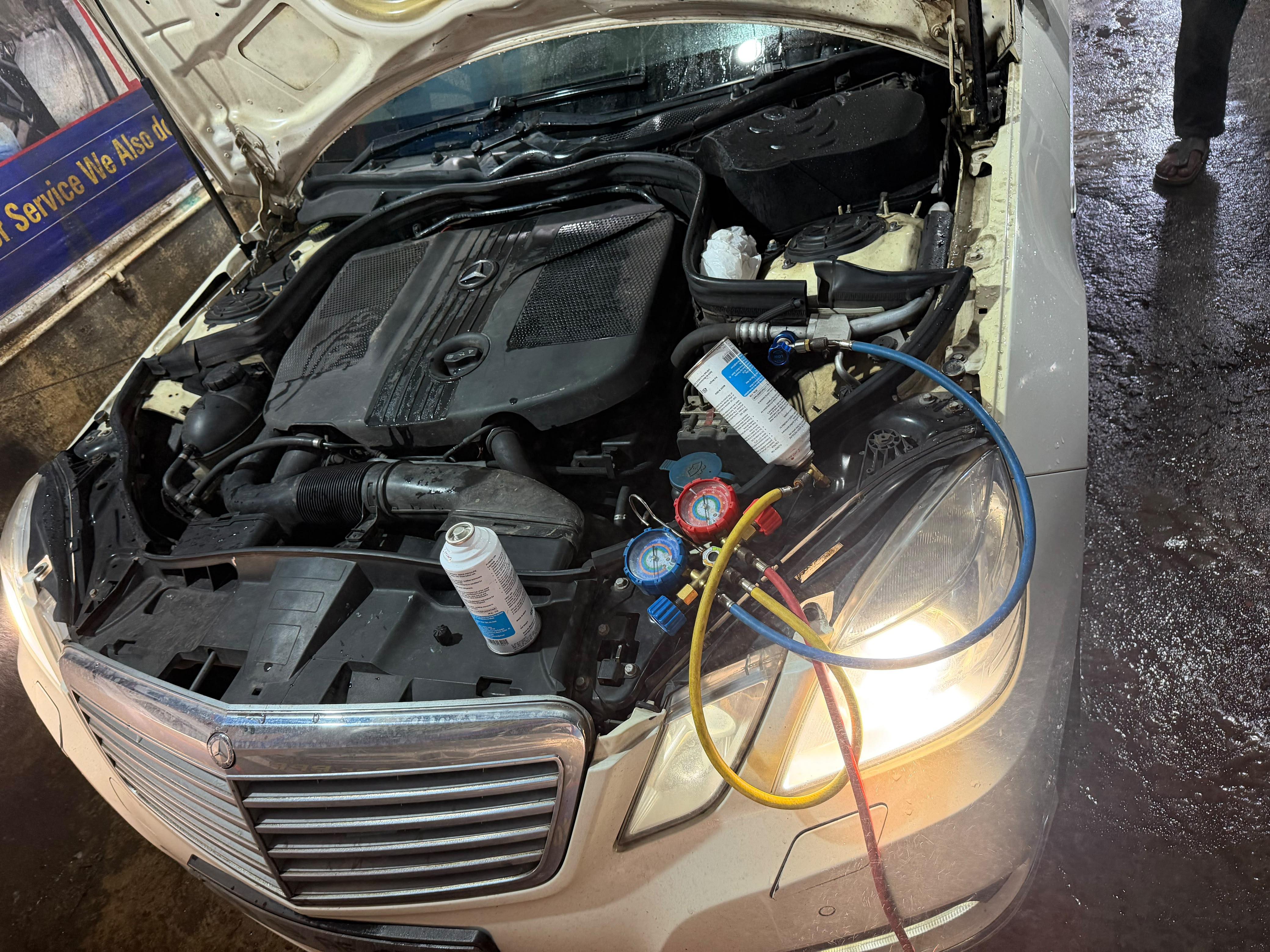 KM Motor Works workshop