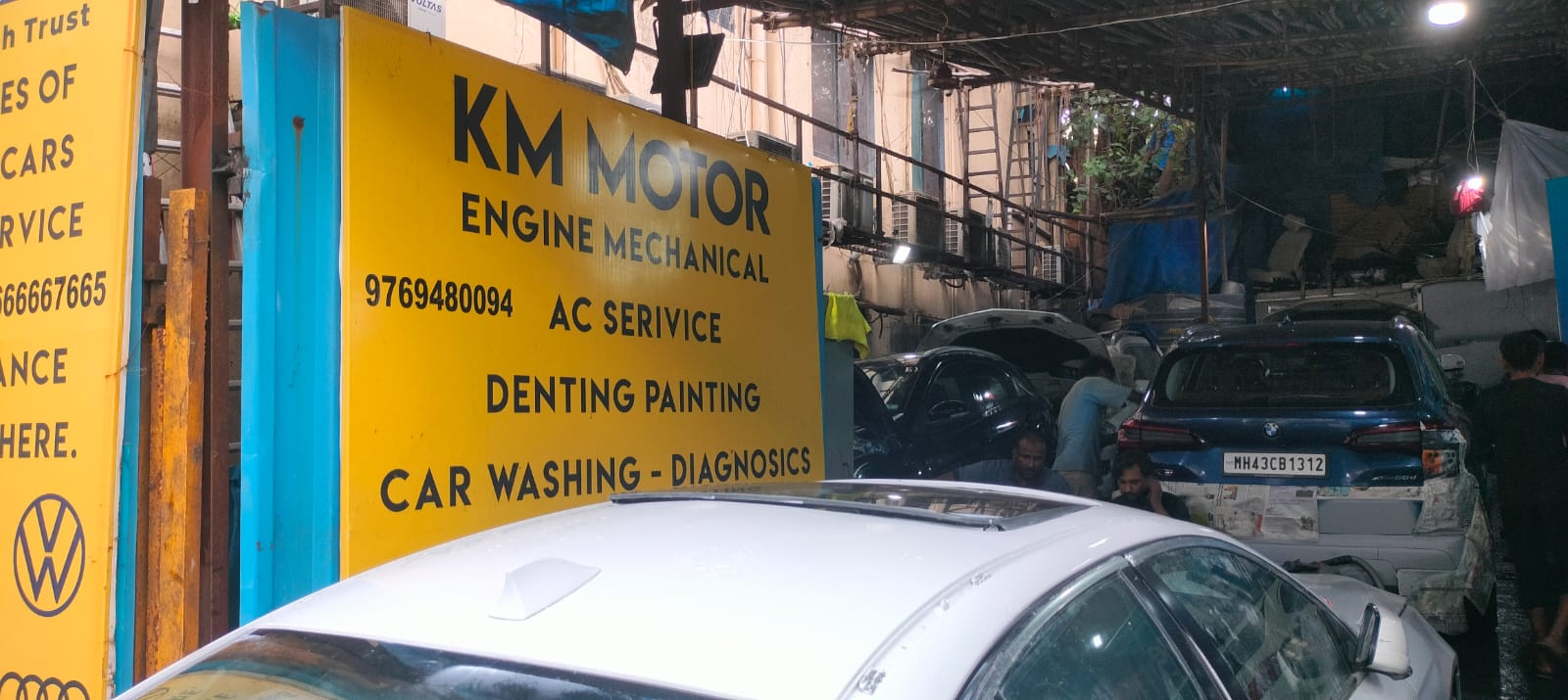 KM Motor Works workshop