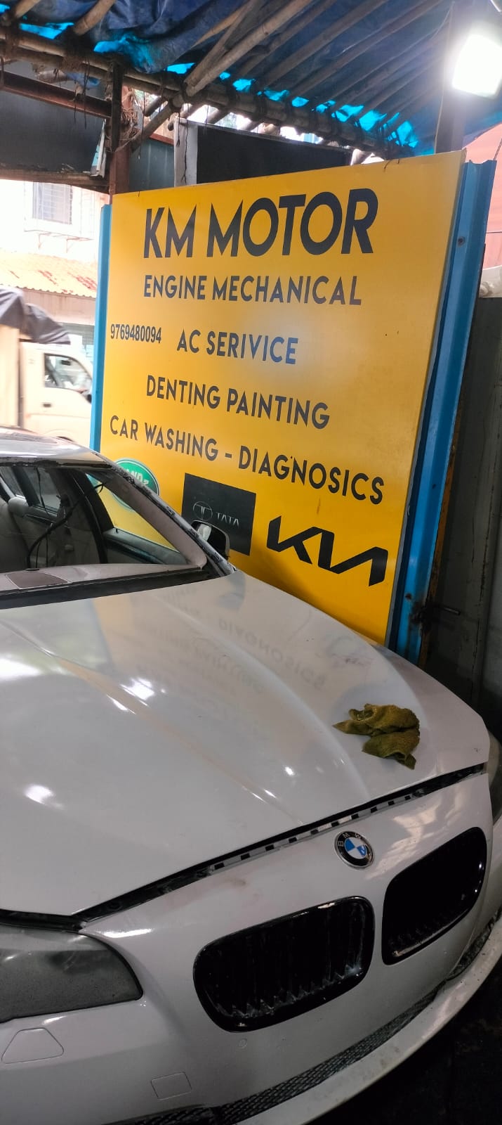 KM Motor Works workshop