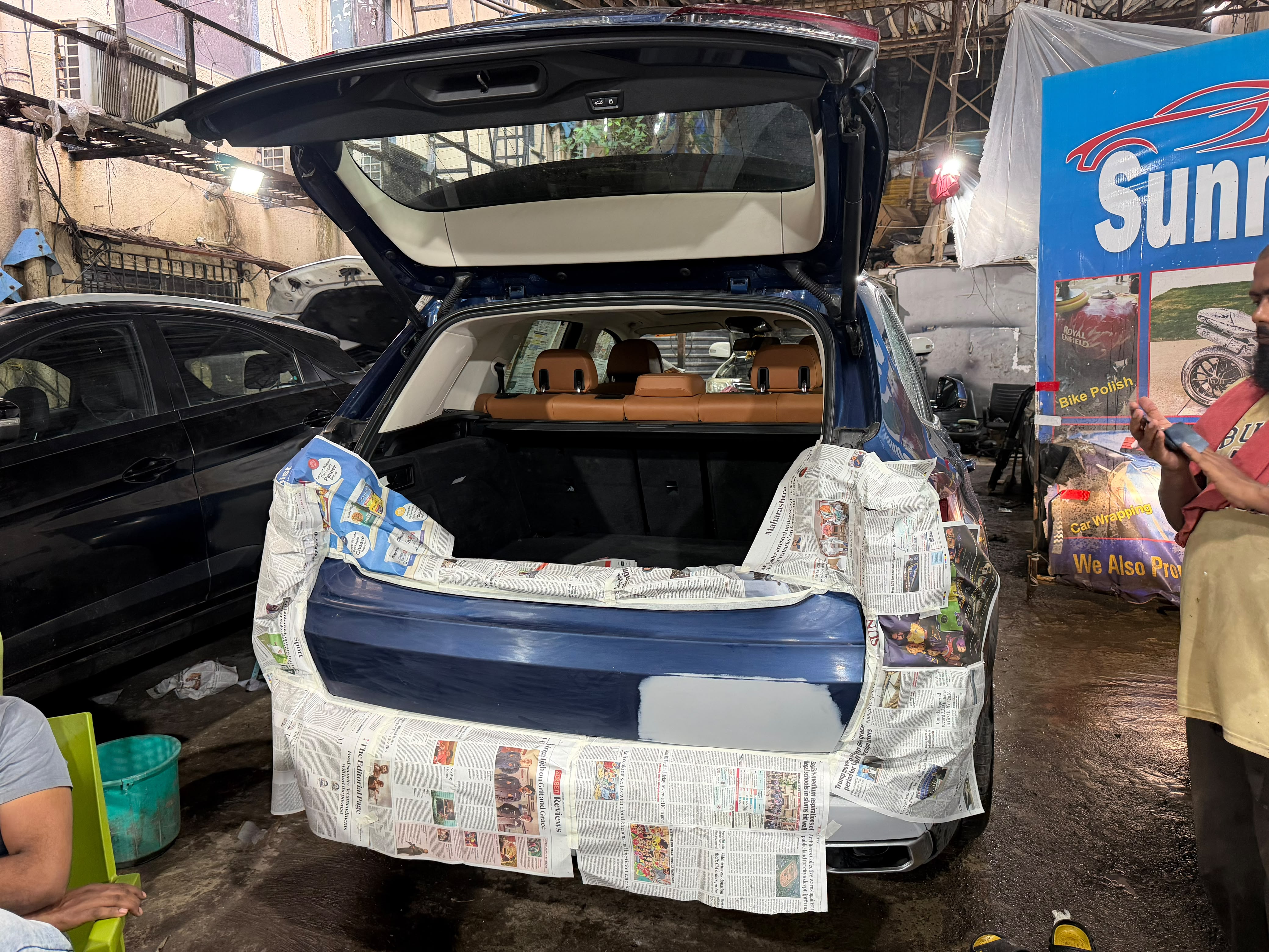 KM Motor Works workshop