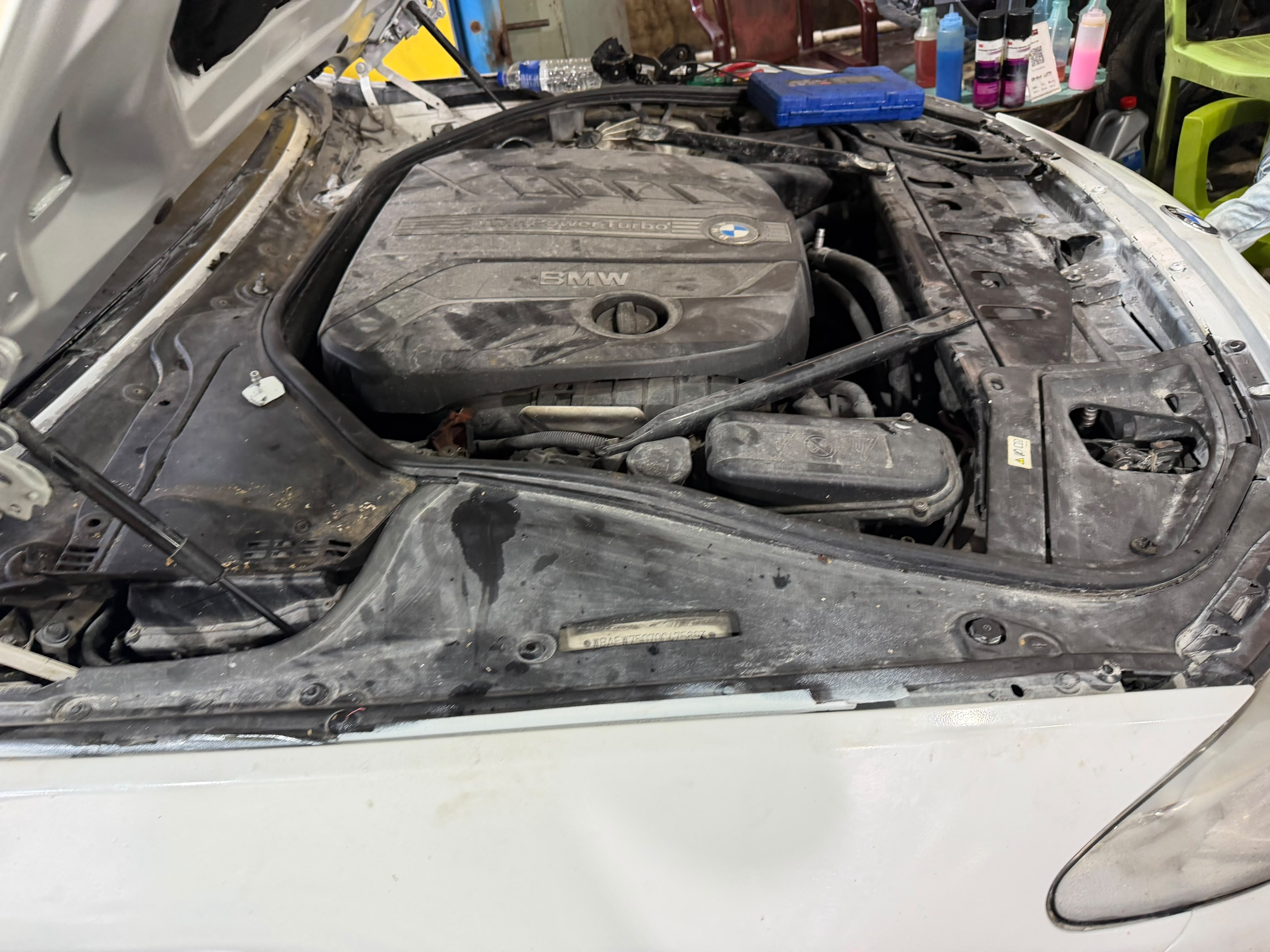 KM Motor Works workshop